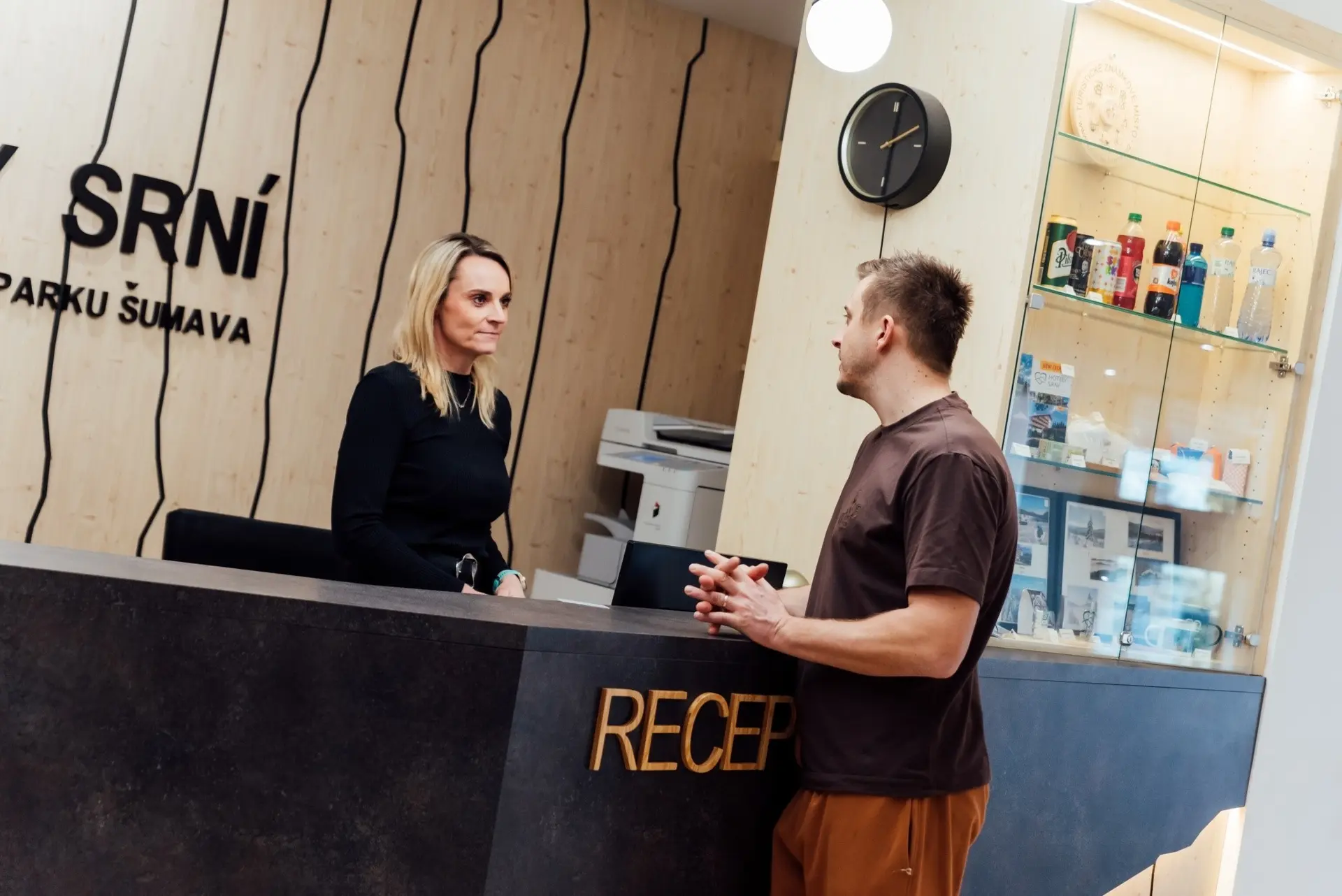 Recepce hotelu Dependance Srní